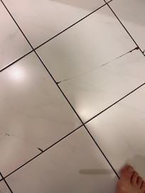 Broken tiles