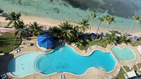 Pool and snack bar