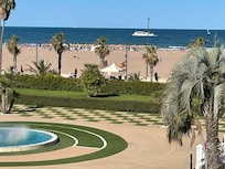 View from our balcony.