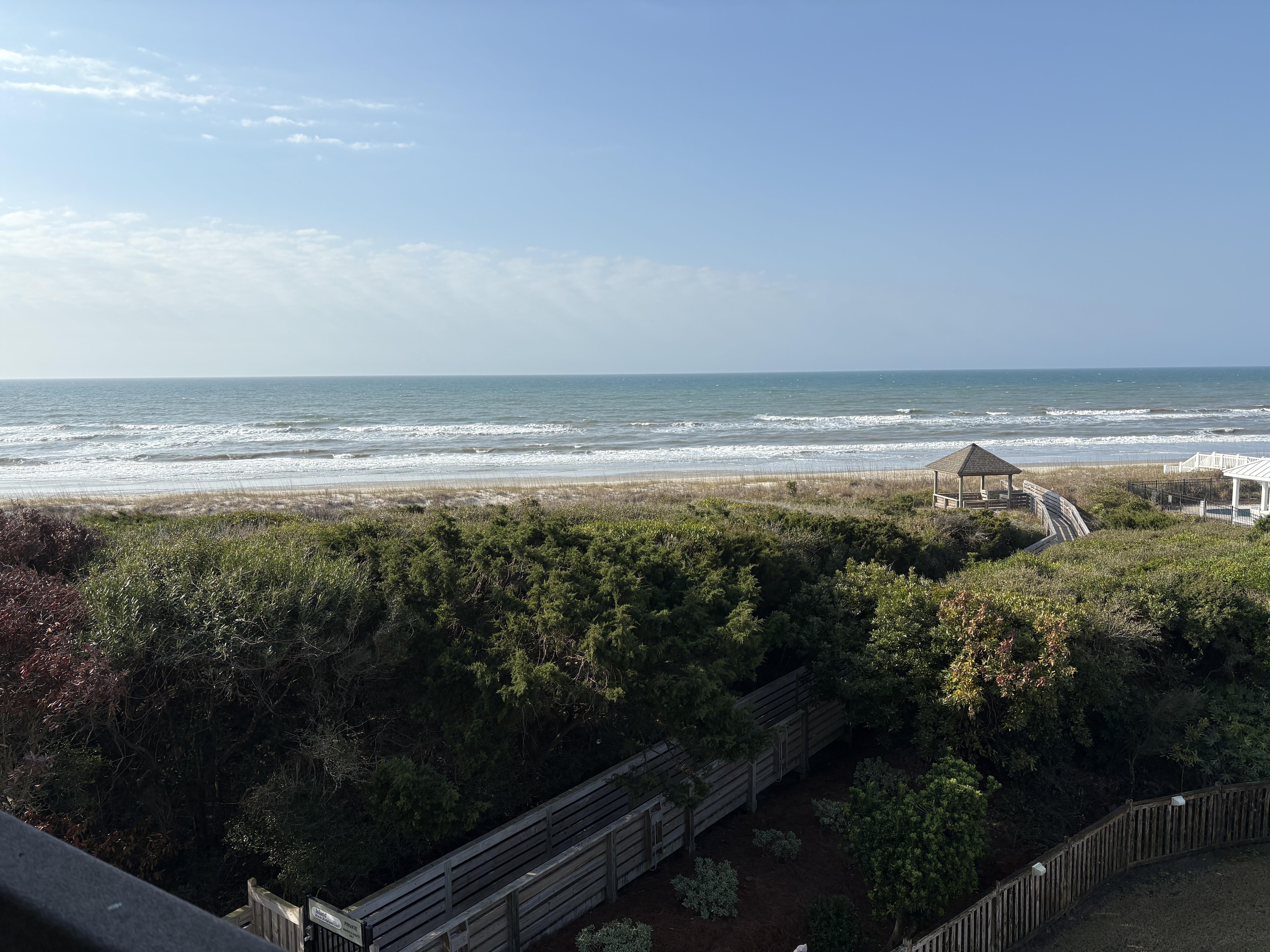 View from the bedroom 