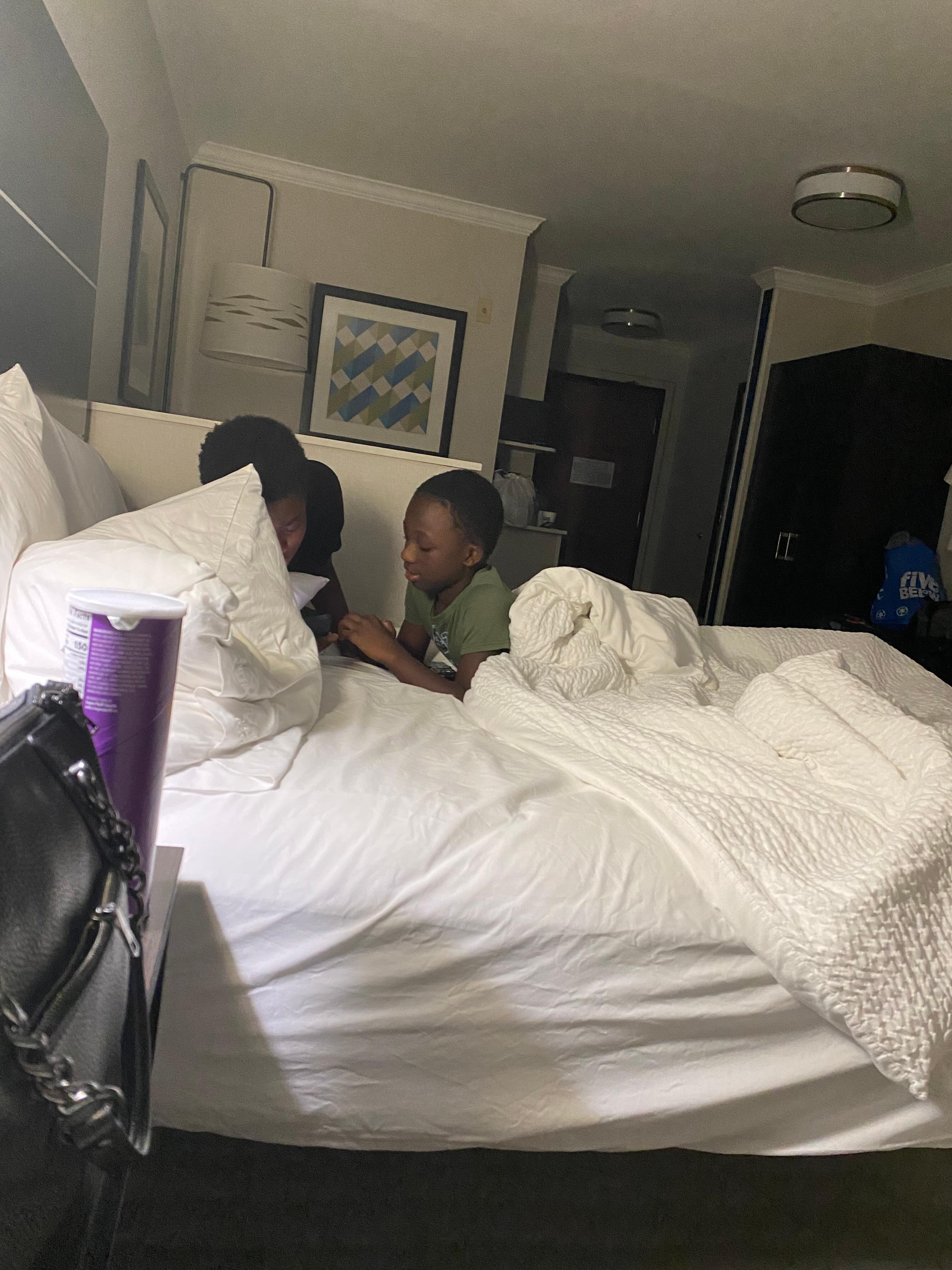 our room was so comfortable and clean