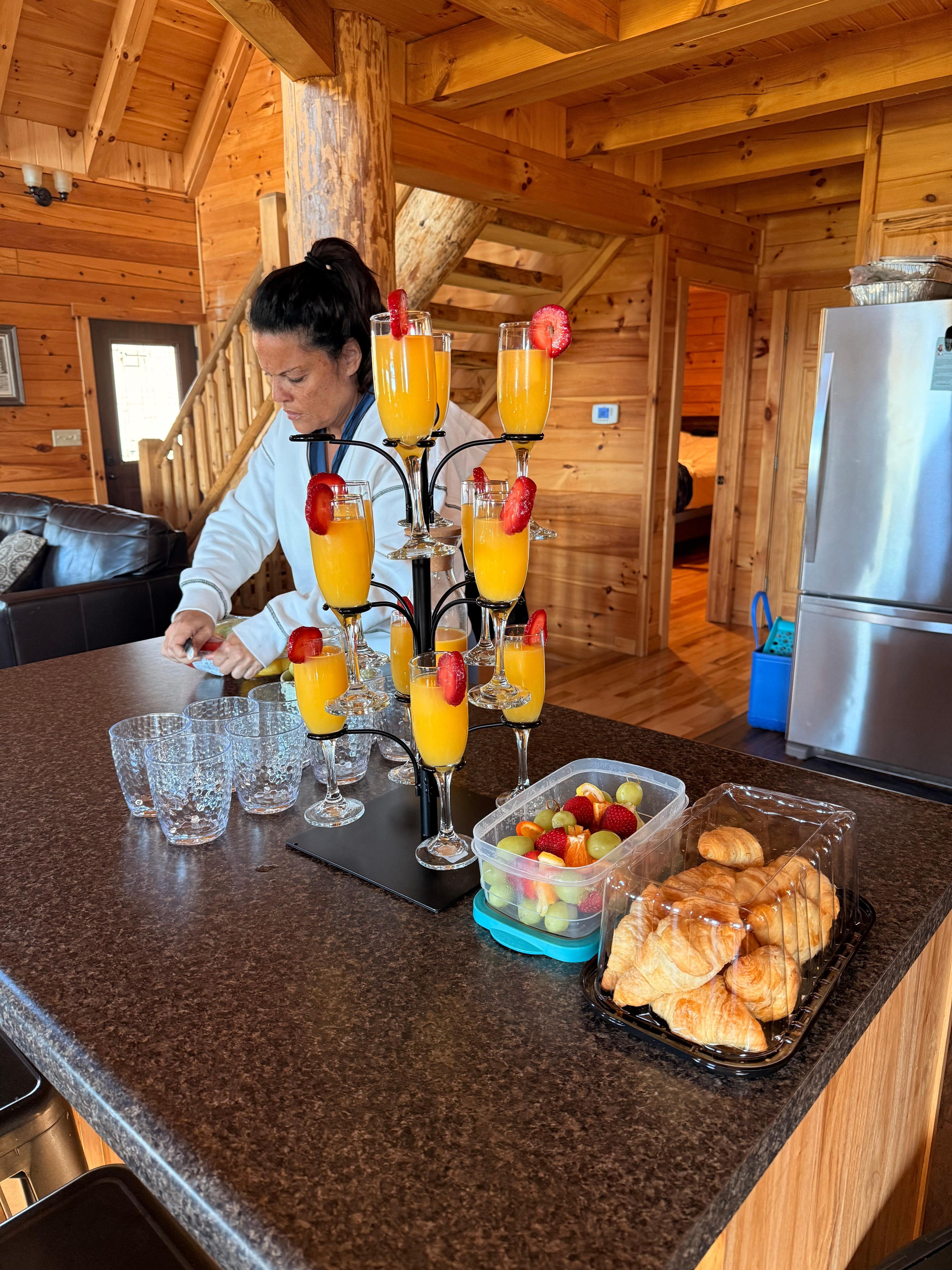 Mimosa brunch on Saturday!