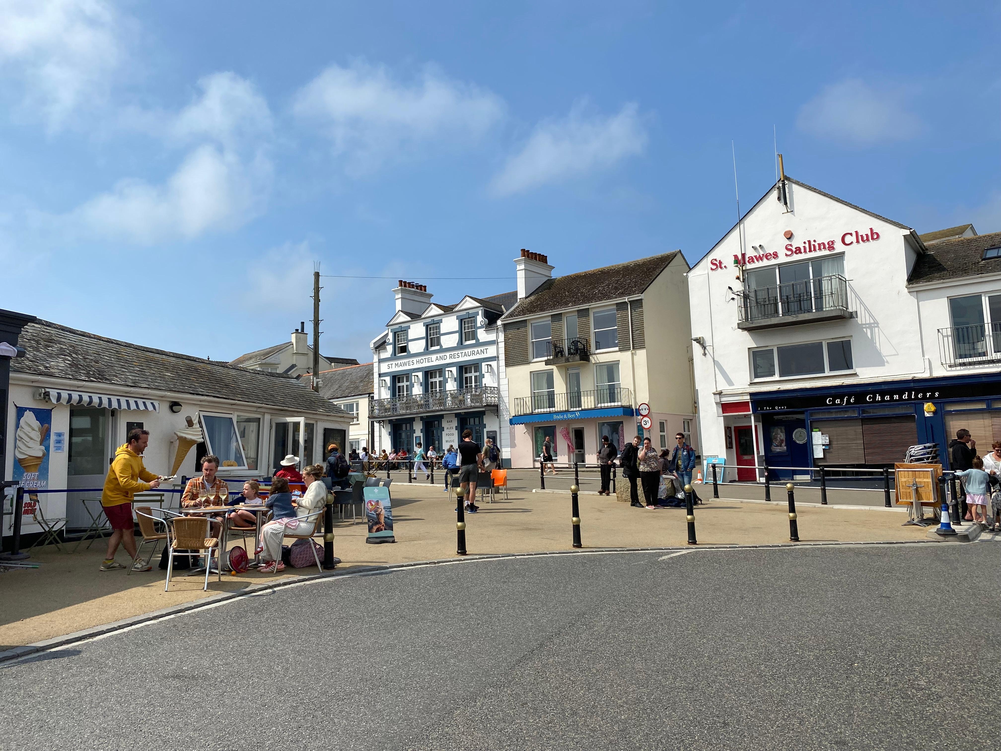 So close to the harbour 