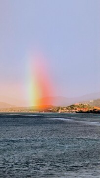 Rainbow over Christiansted