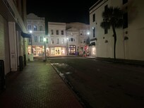 Shopping waiting just outside. We walked to Off Track every night for ice cream like no other!