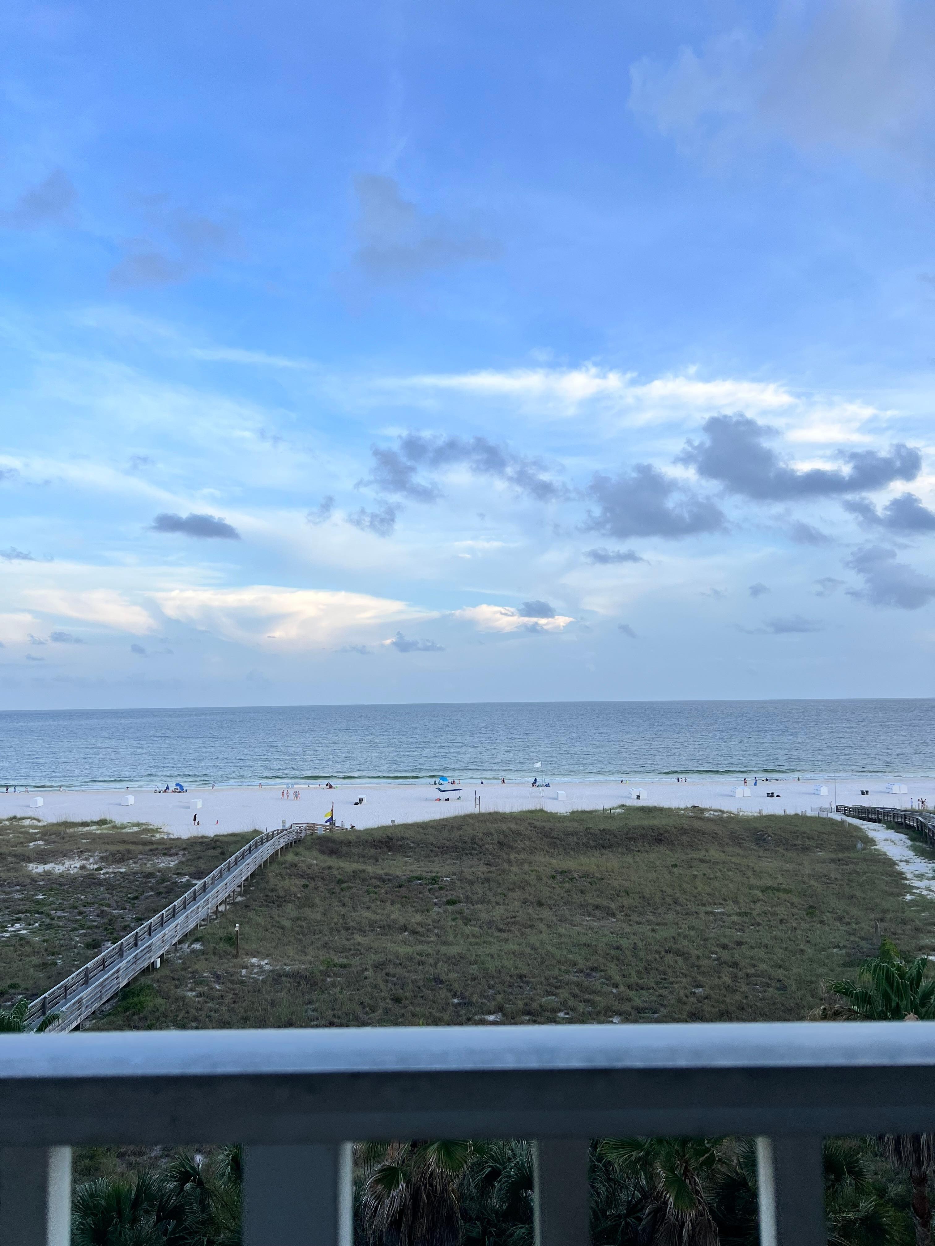View from balcony