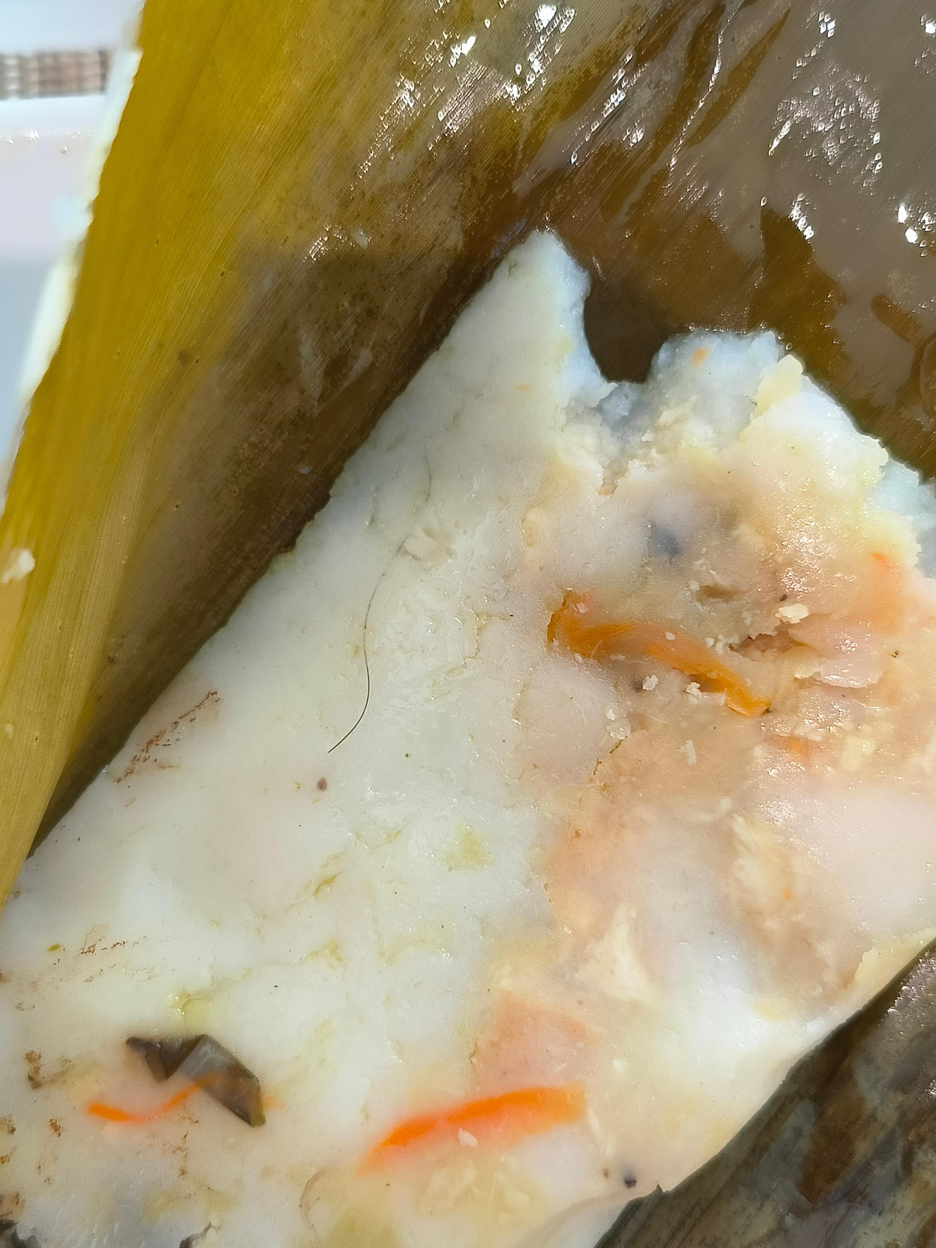 早餐餐點裡有頭髮