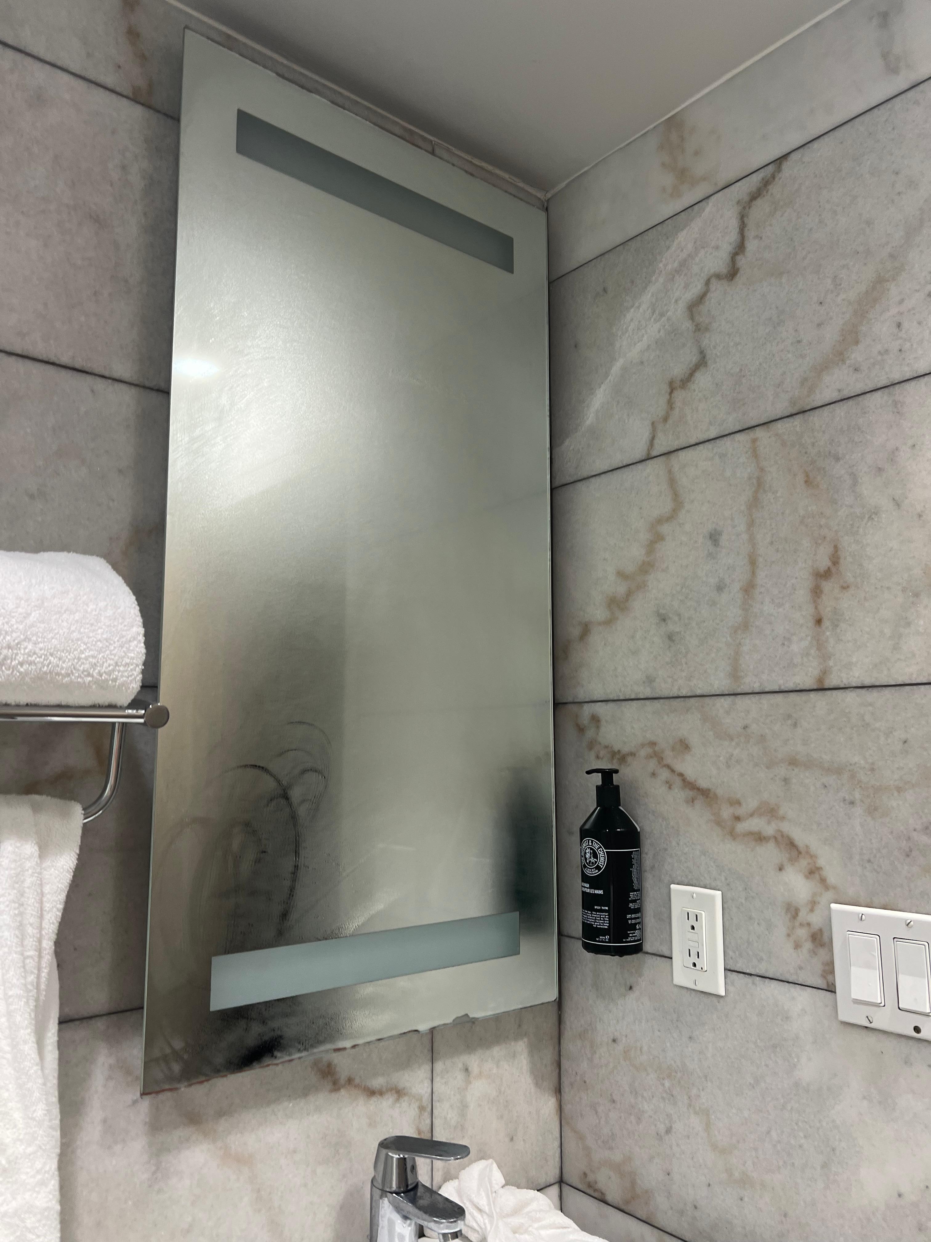 No vent in the bathroom