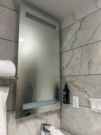 No vent in the bathroom