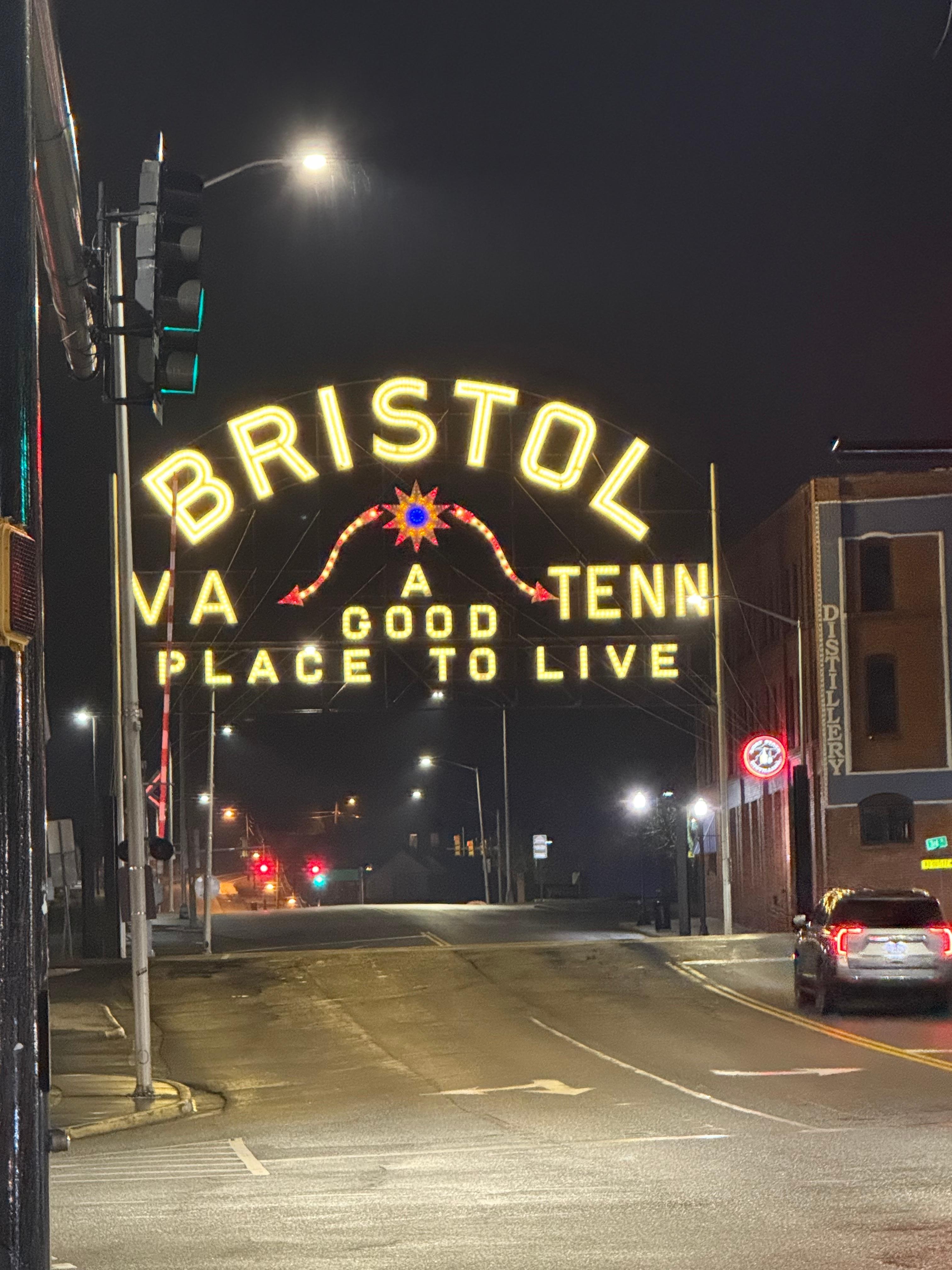 Bristol sign just east of the loft - a must see. 