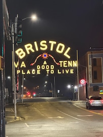 Bristol sign just east of the loft - a must see.