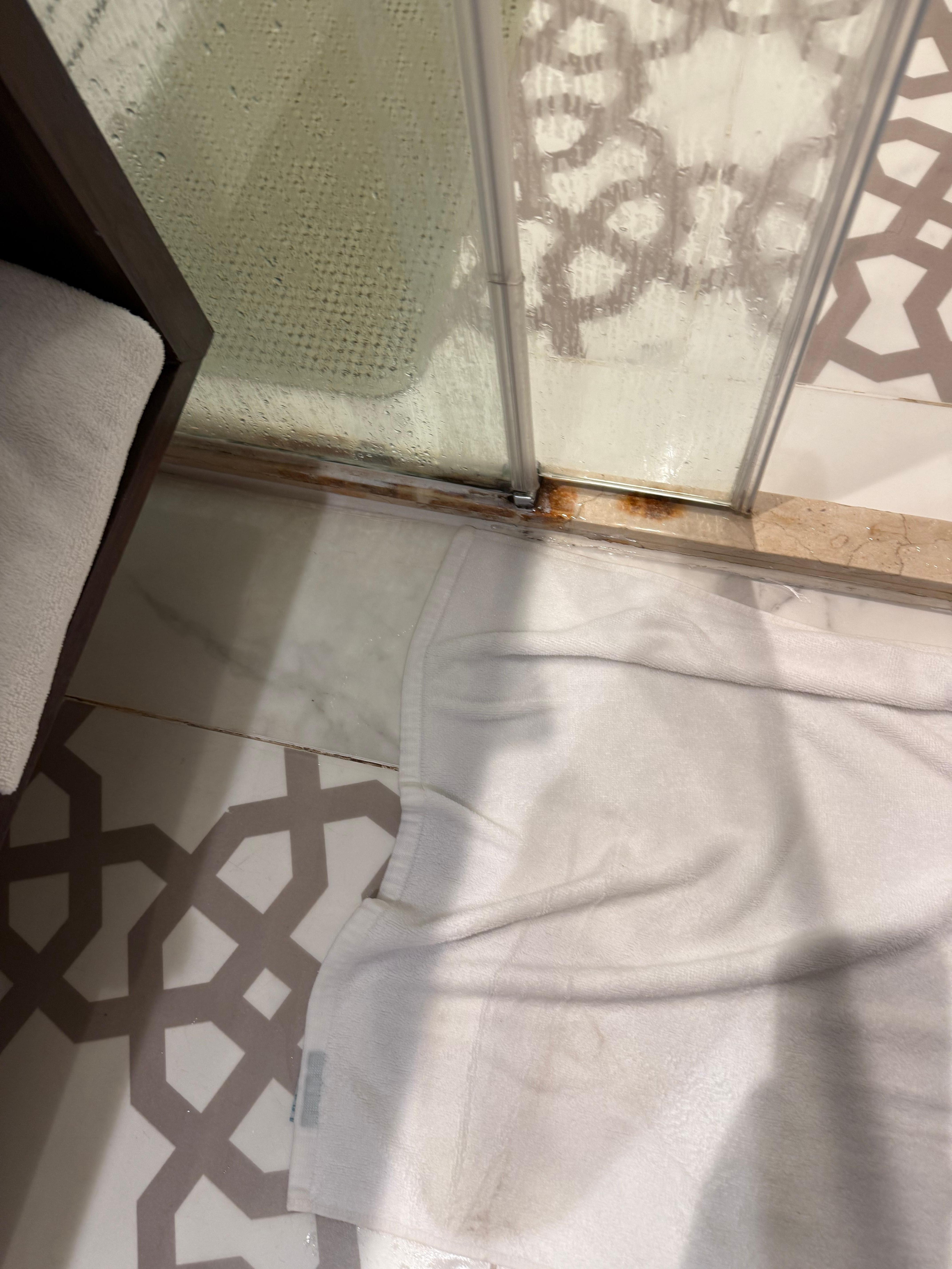 Leaking shower