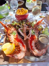 Super déjeune au port de la Cotinière