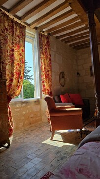 The best bedroom was pure and historic