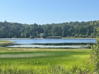 View from the outside deck