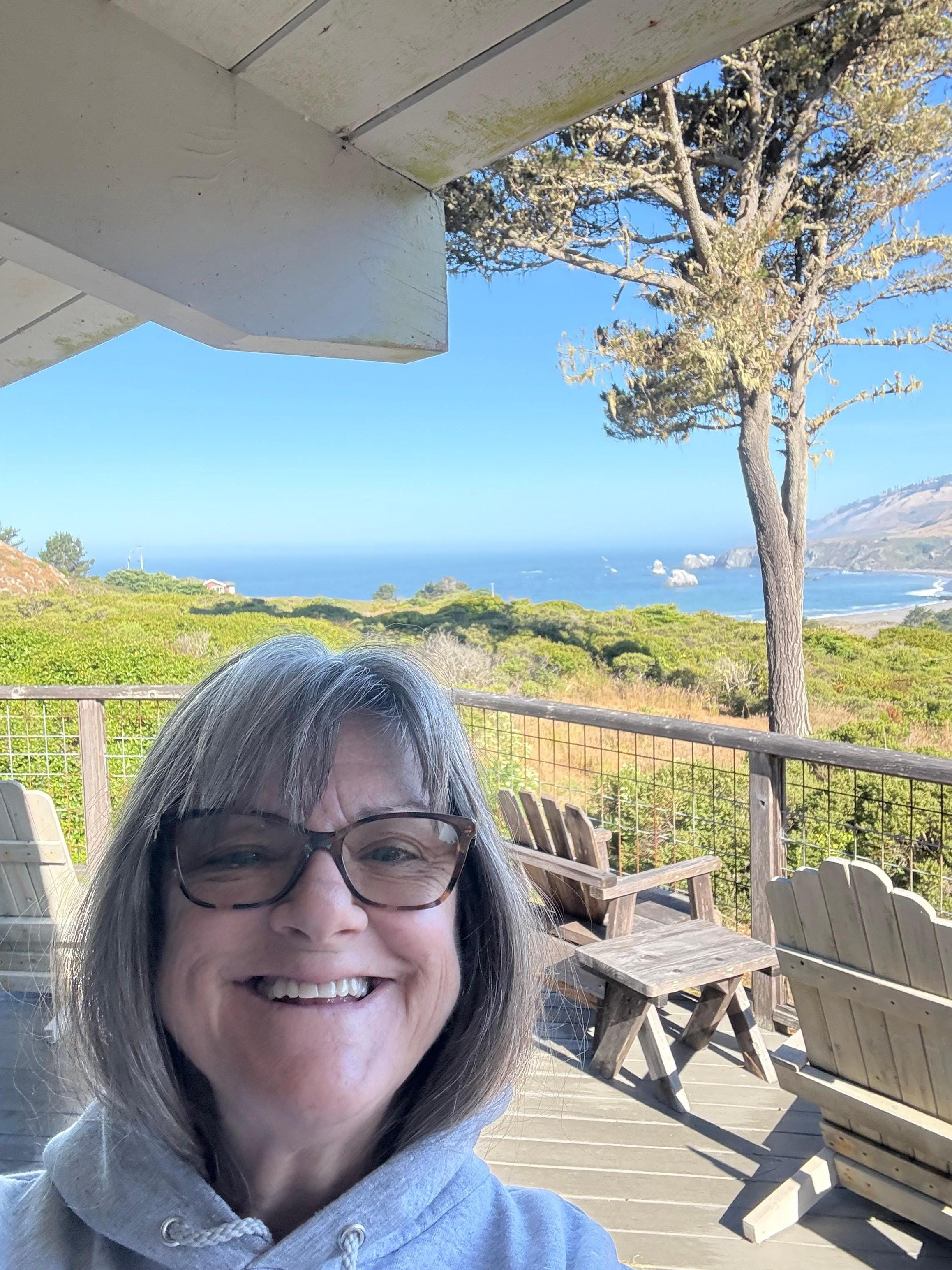 Day one…sunny and windy