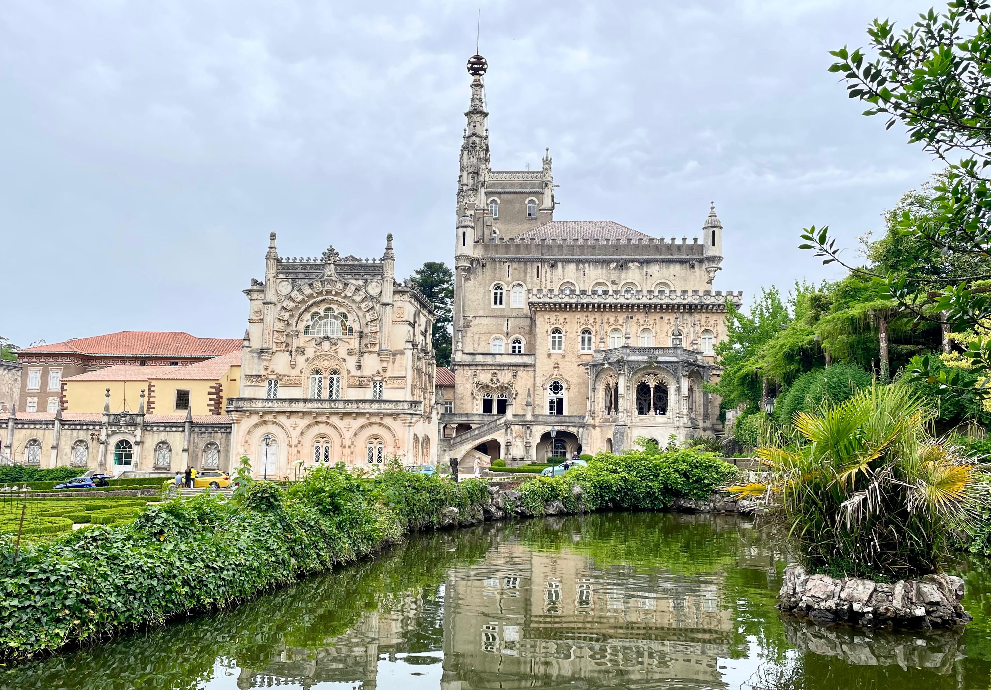 Beautiful landscape around the castle