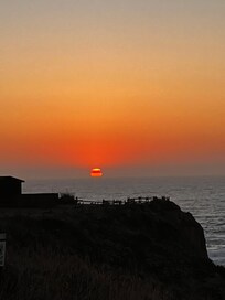 Sunset from the cliff