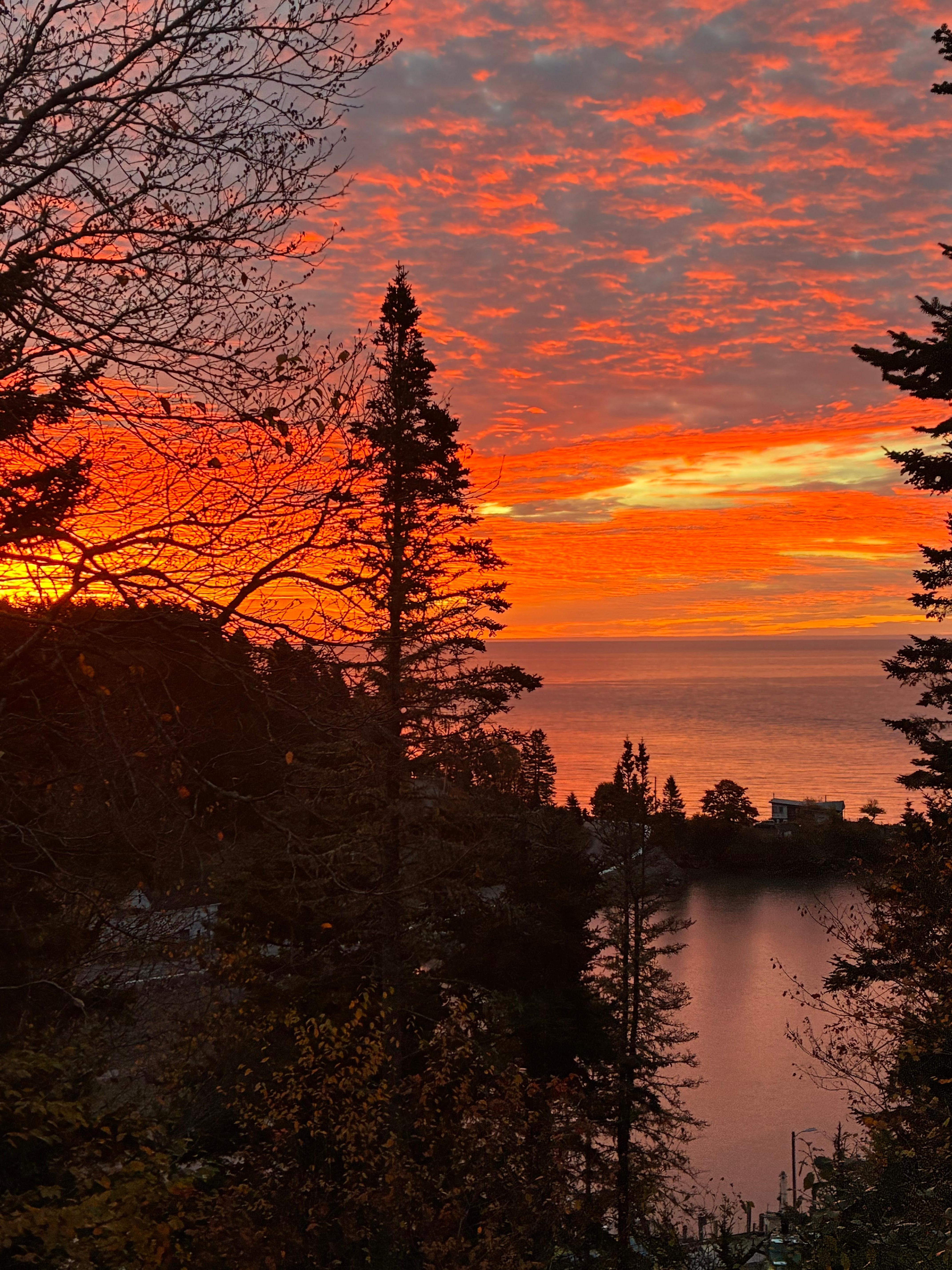 Sunrise from Serenity - Sandstone Chalets
