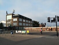 The outside of the hotel