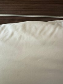 Hair all over the pillow. Another one had makeup smears.