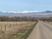 View on a morning walk from the cabin