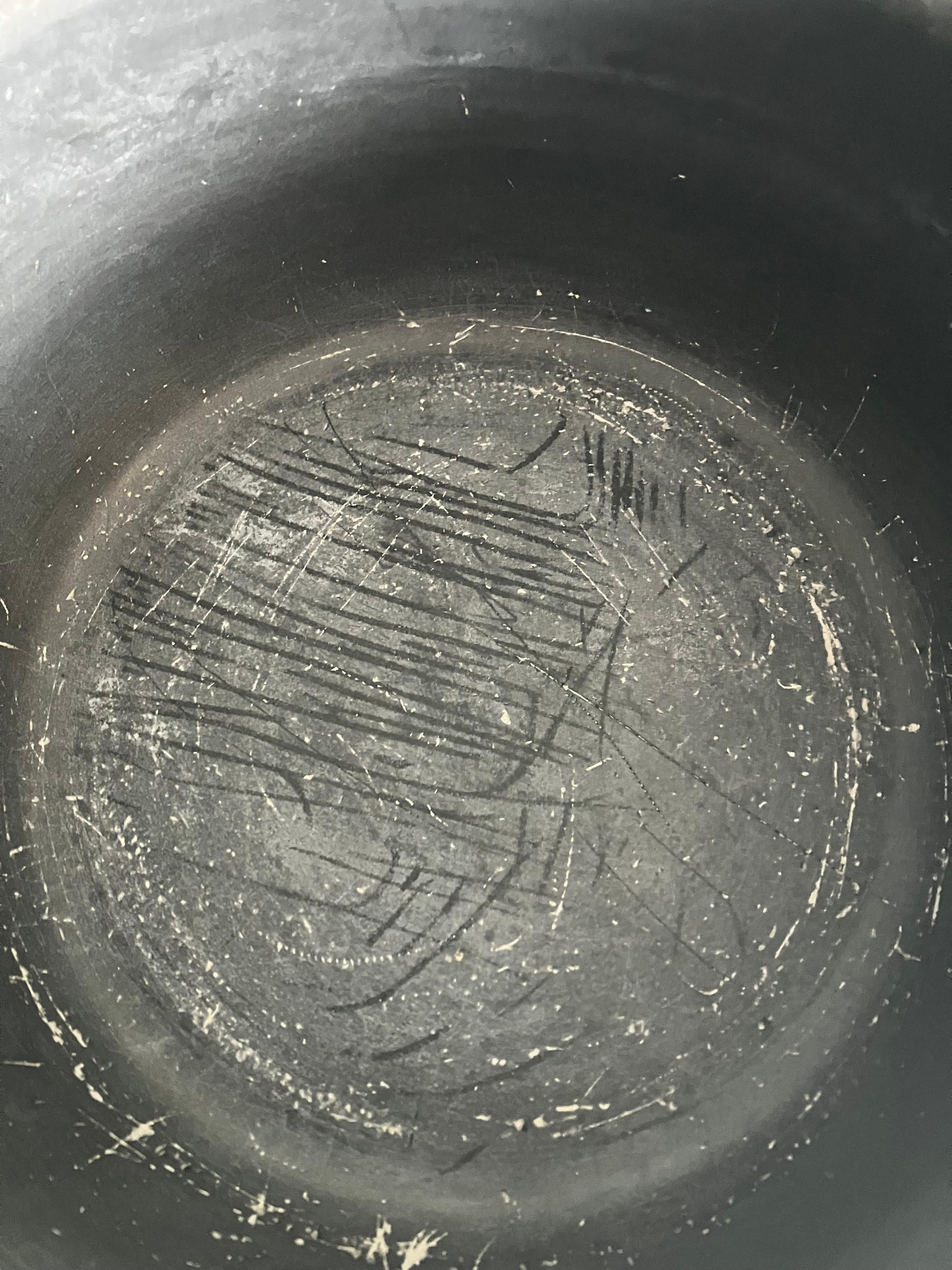 Einer der Töpfe in der Küche