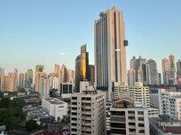 The amazing view from the apartment