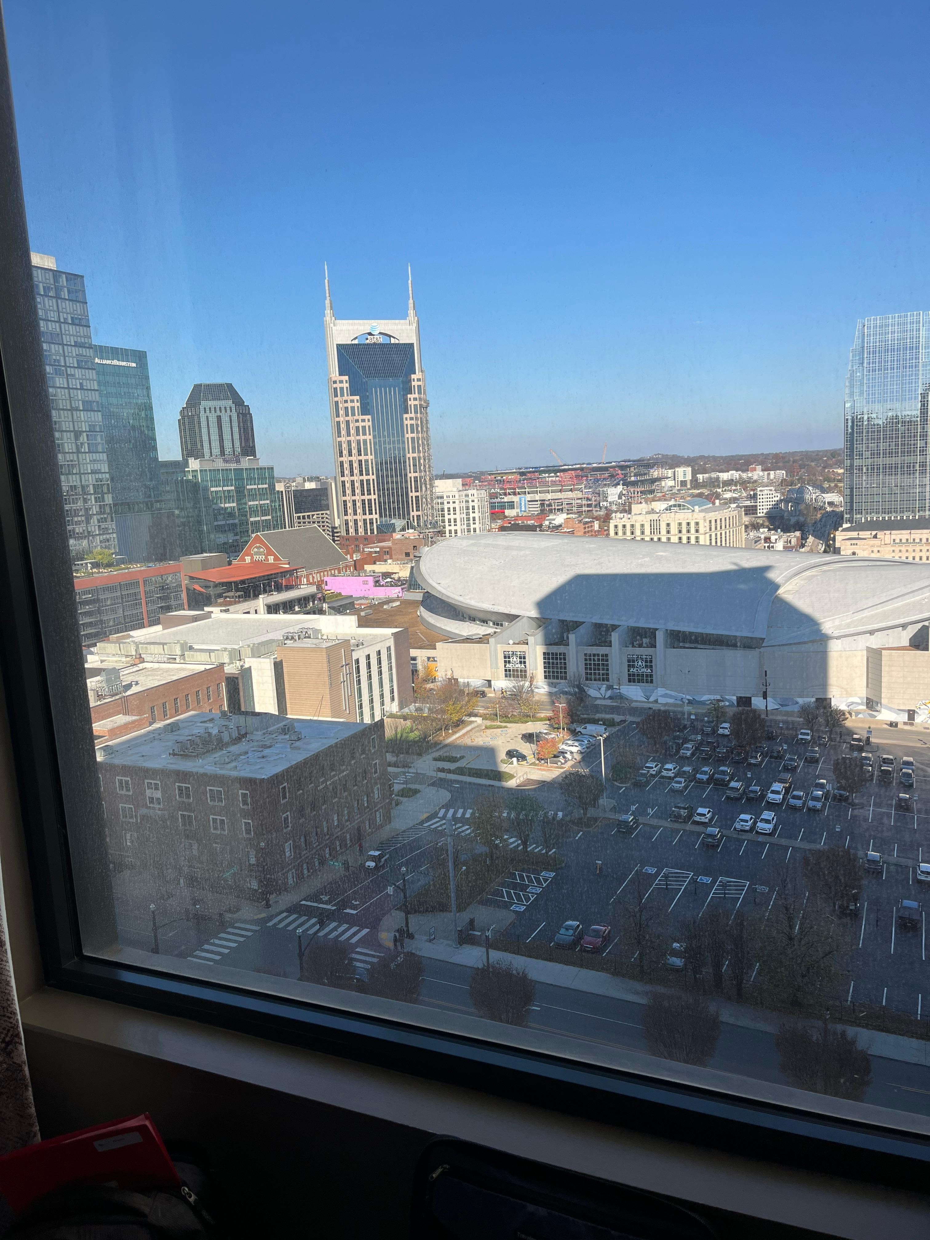 View of Broadway area from Room