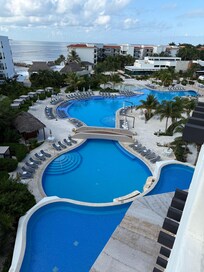 View from our balcony