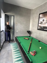 Outside of our cozy room