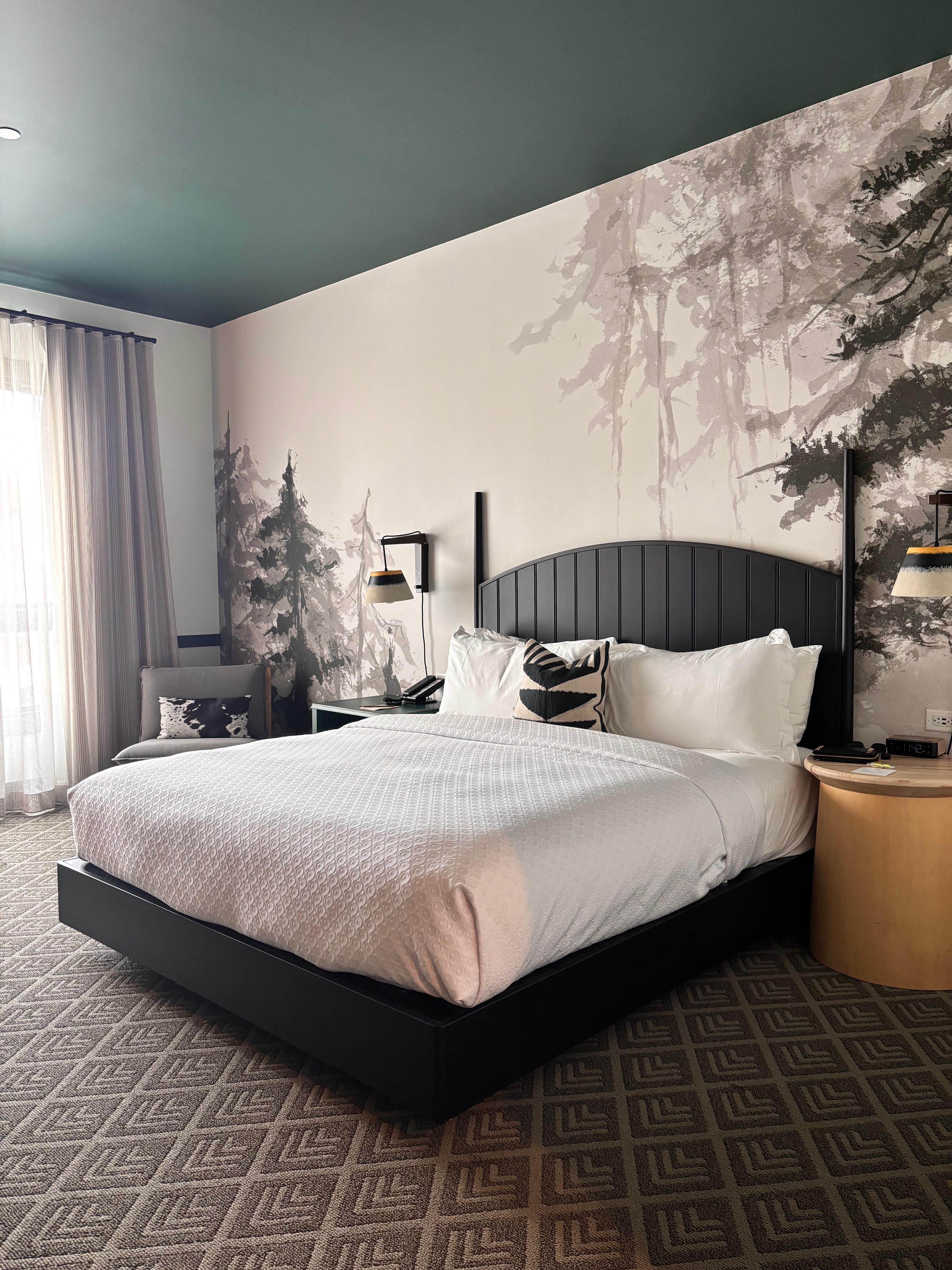 Stunning room. Comfortable bed, slept like a baby.