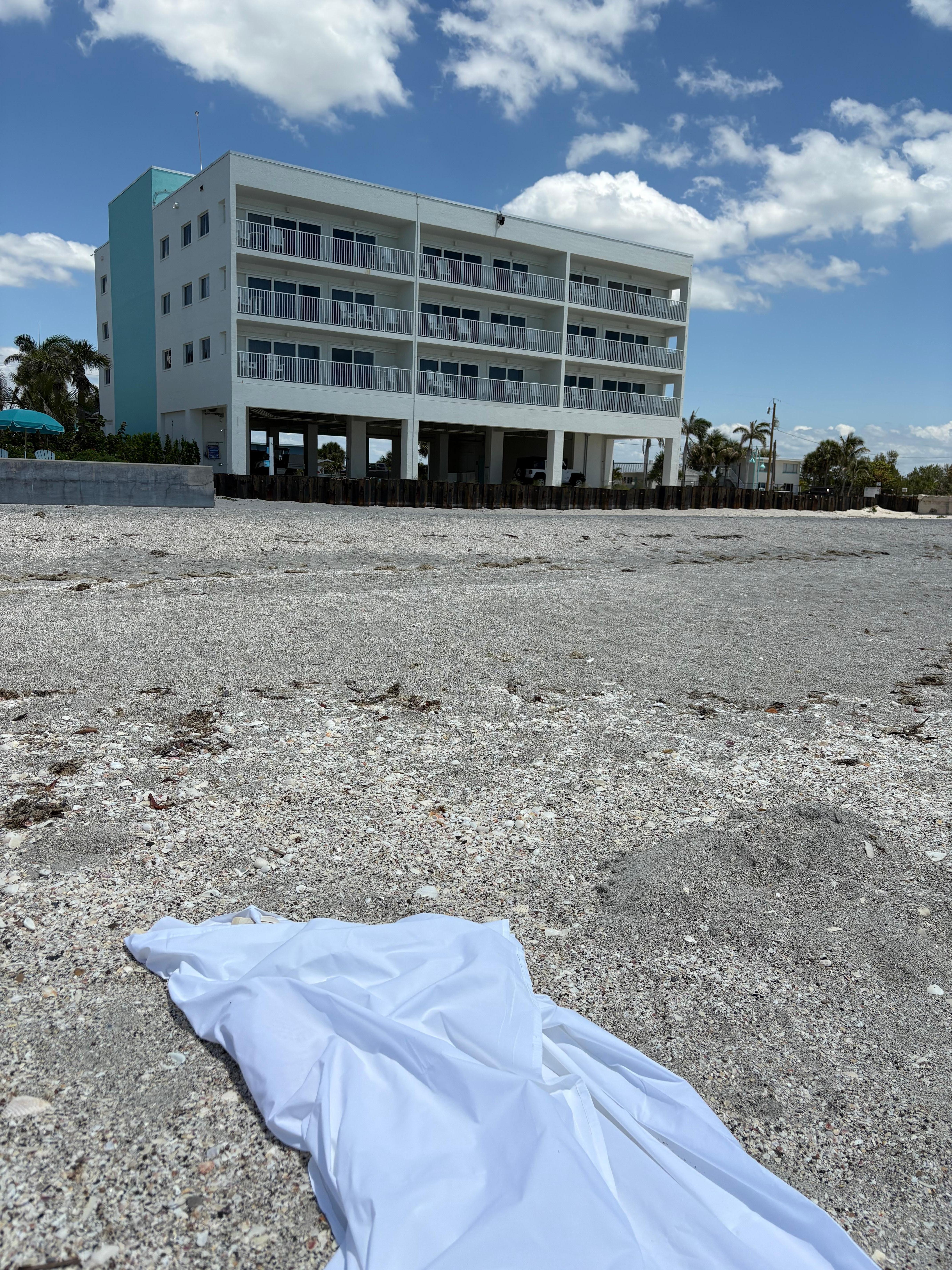 Parking under building 4