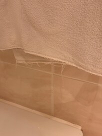 Towels need throwing away