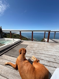 Views from the deck by the hot tub