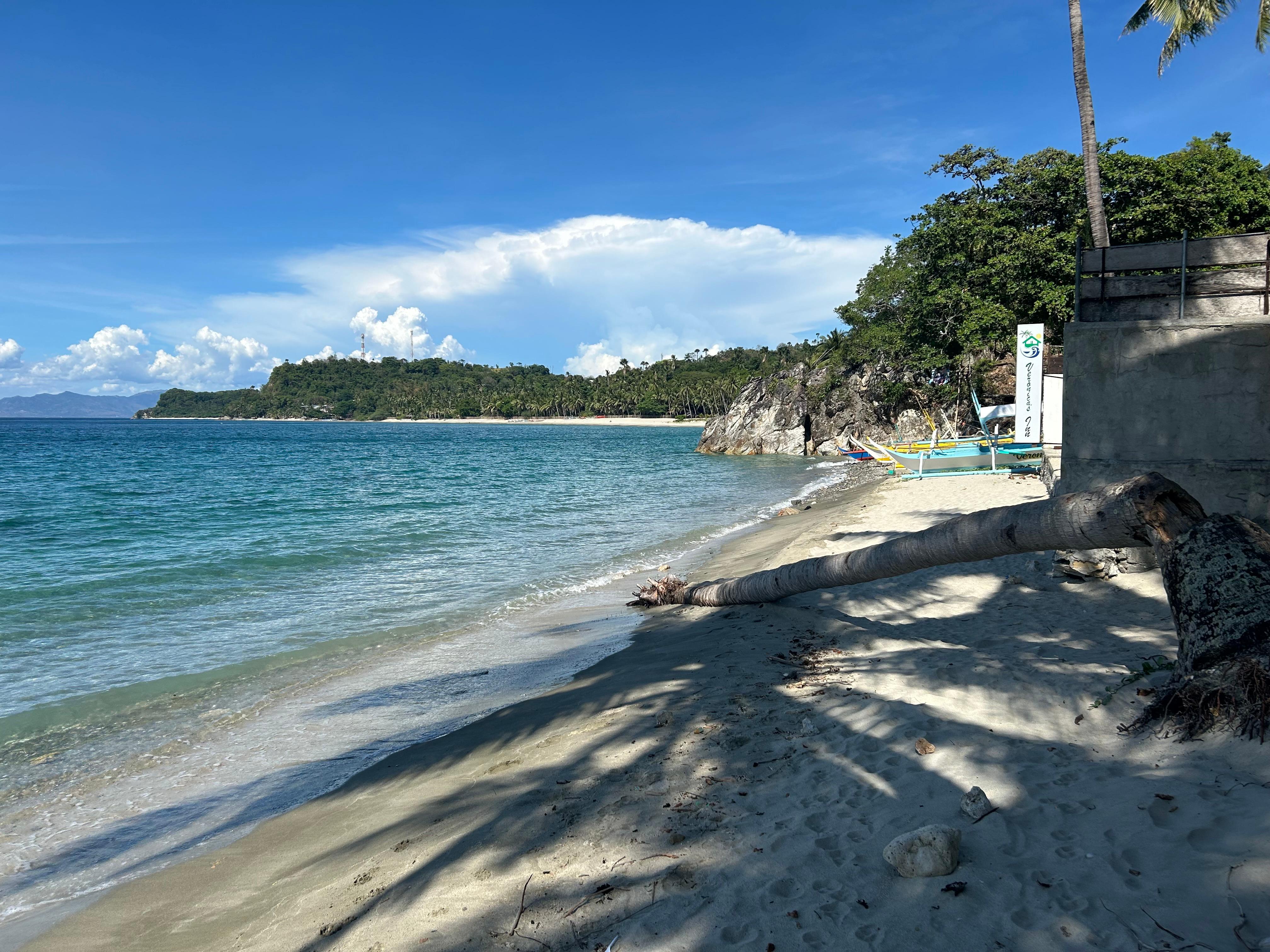 White sand beach