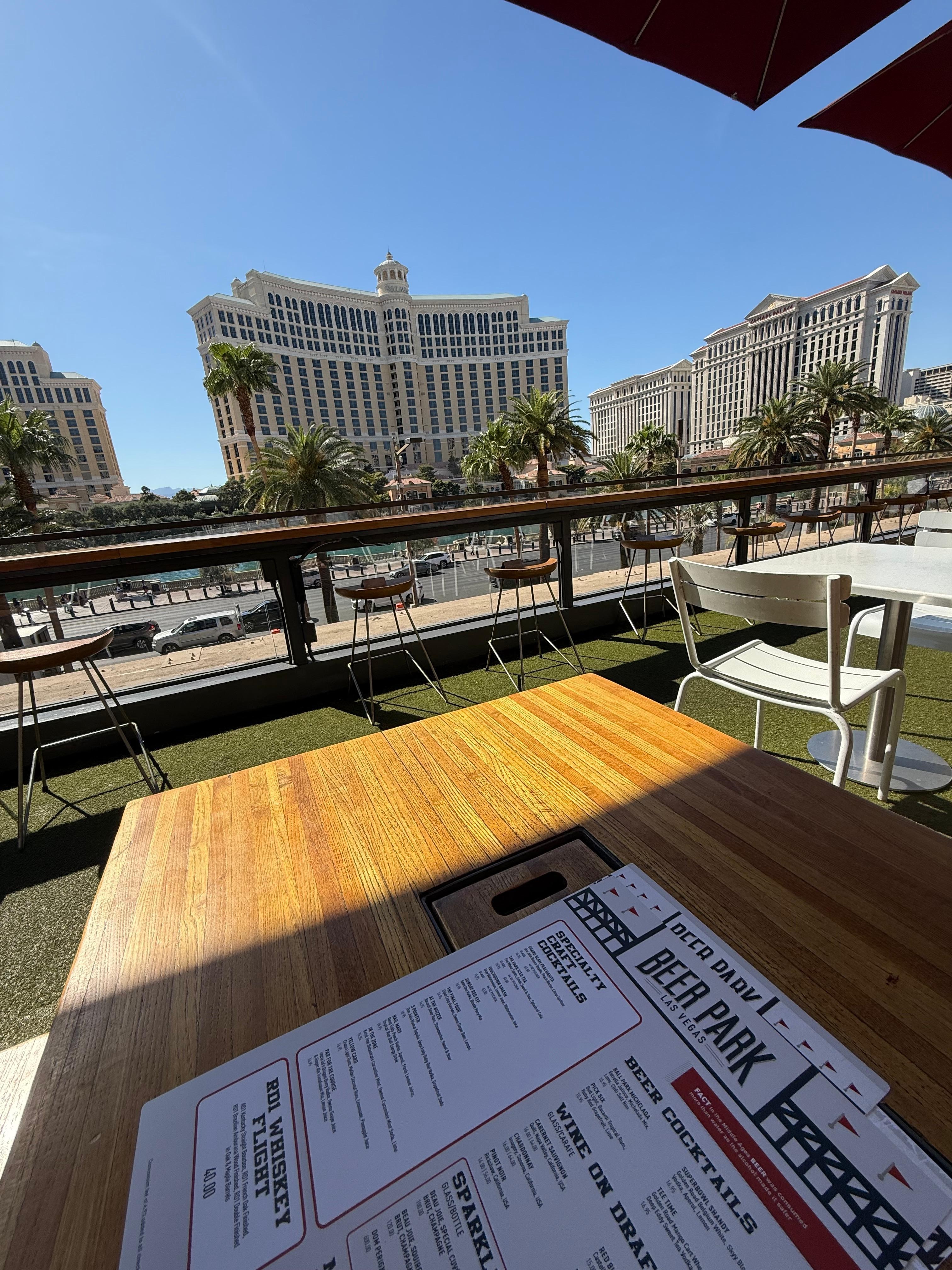 Beer Park Patio - Day and night is fantastic 