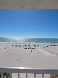 More of beach view from balcony