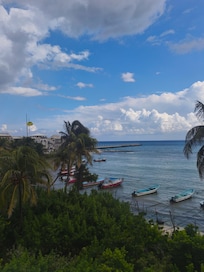 Muy bonita vista desde el PH