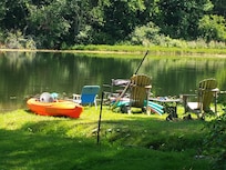 Swimming area and Kayak entry zone