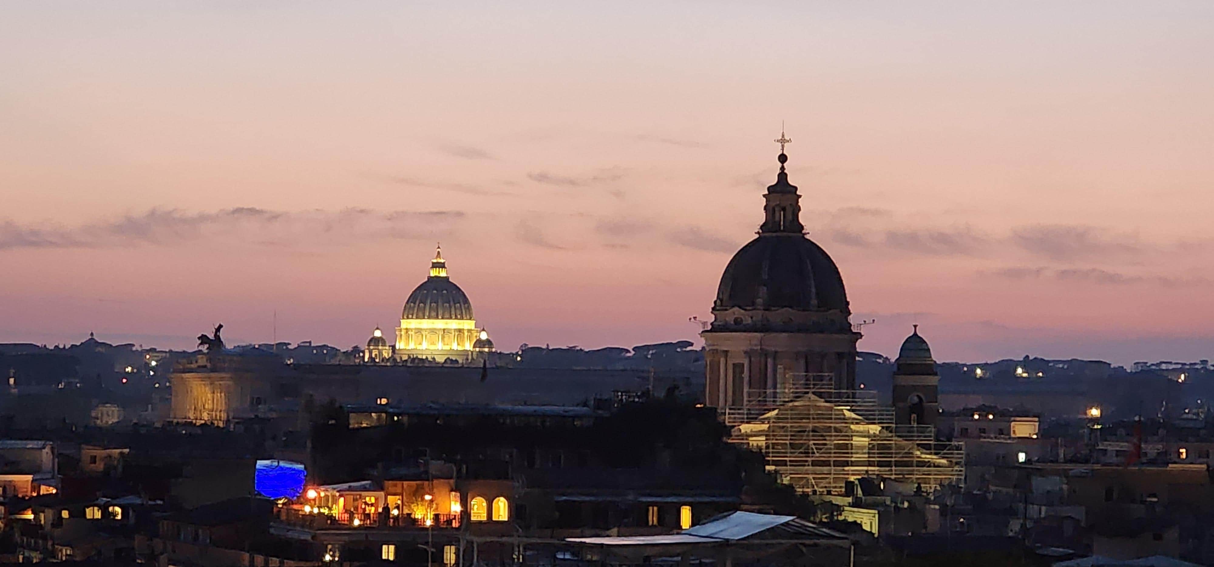 View from our balcony.