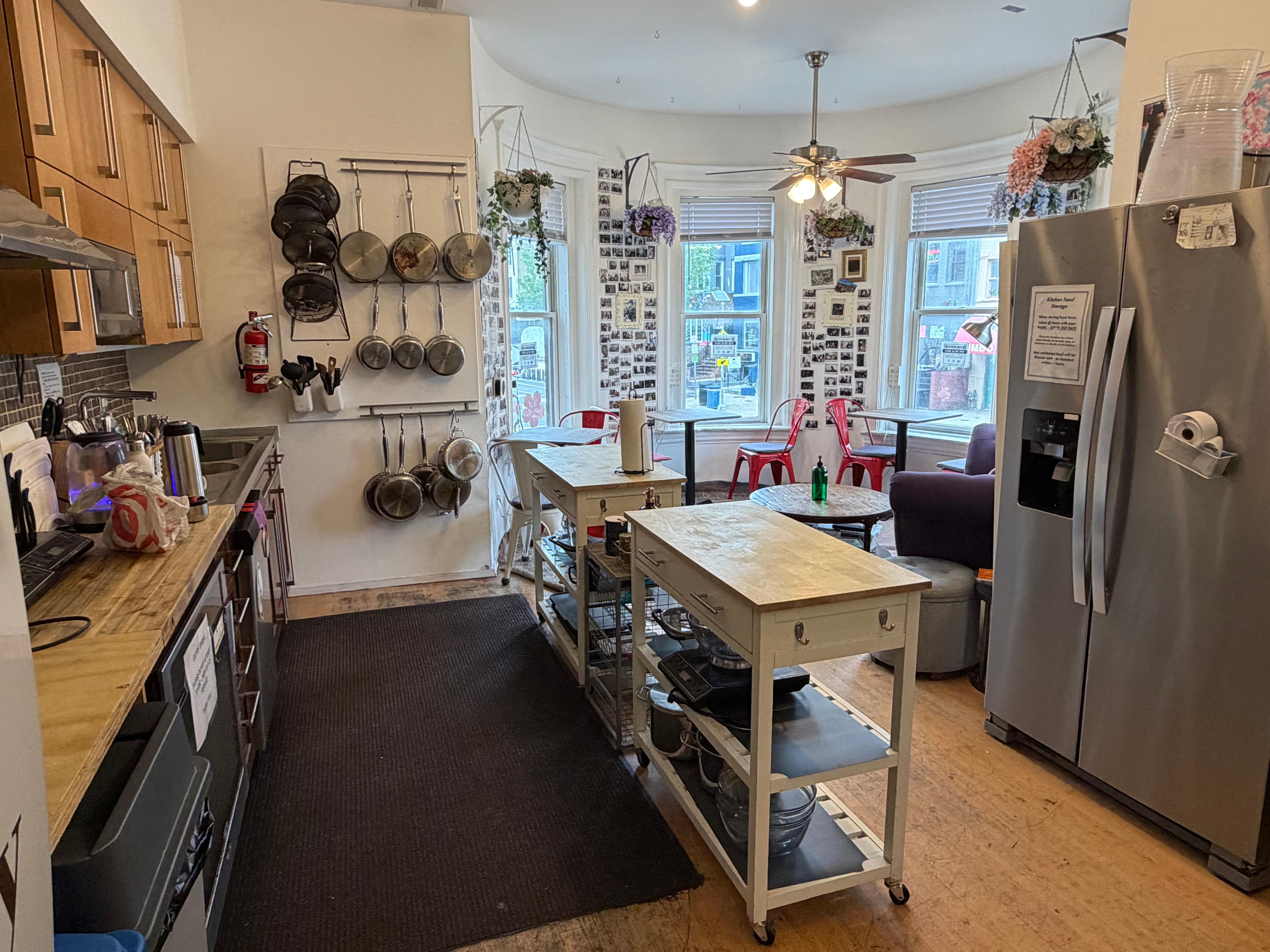 Full kitchen with all the amenities of home.