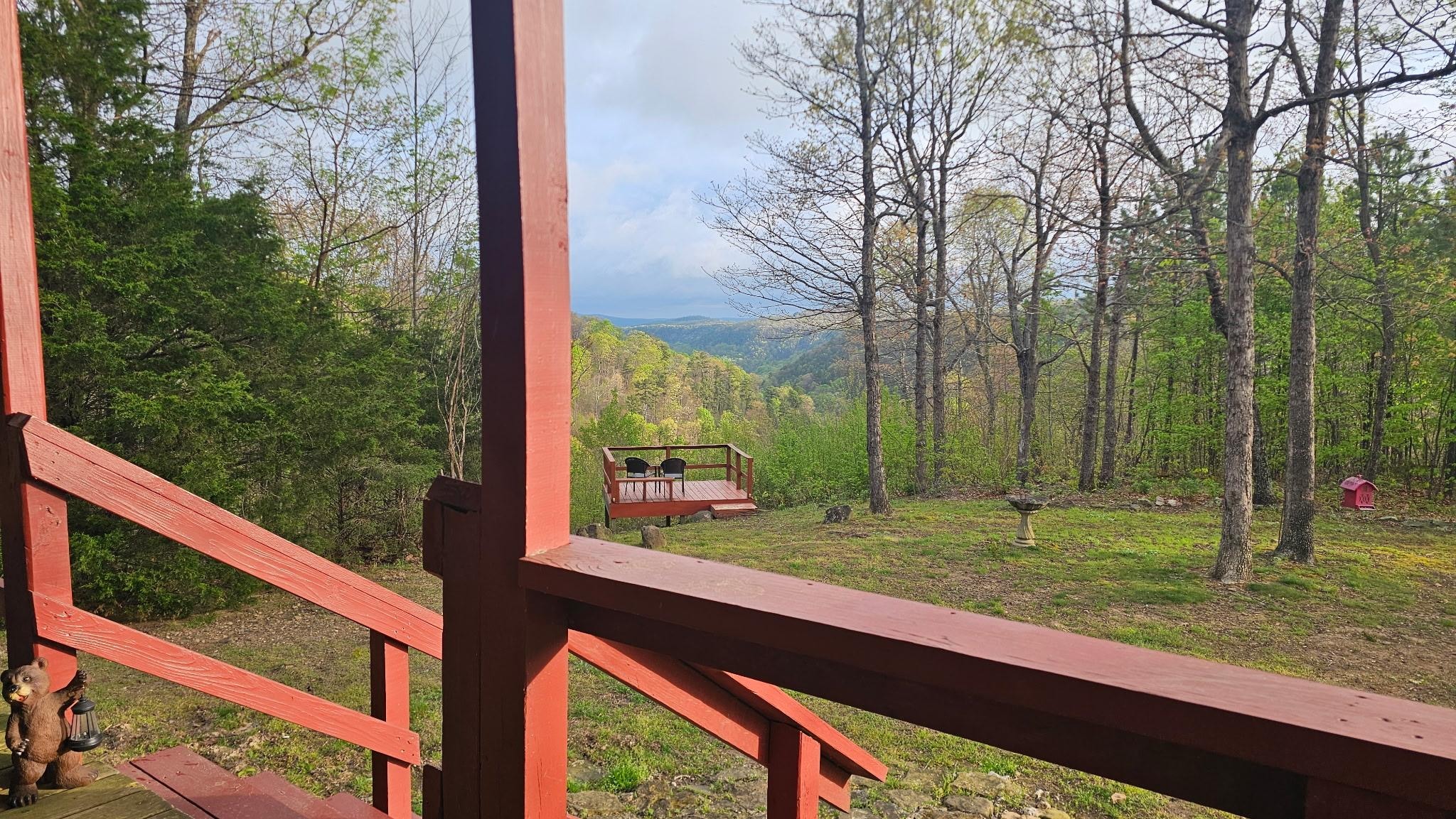 Coffee time on porch