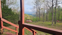 Coffee time on porch