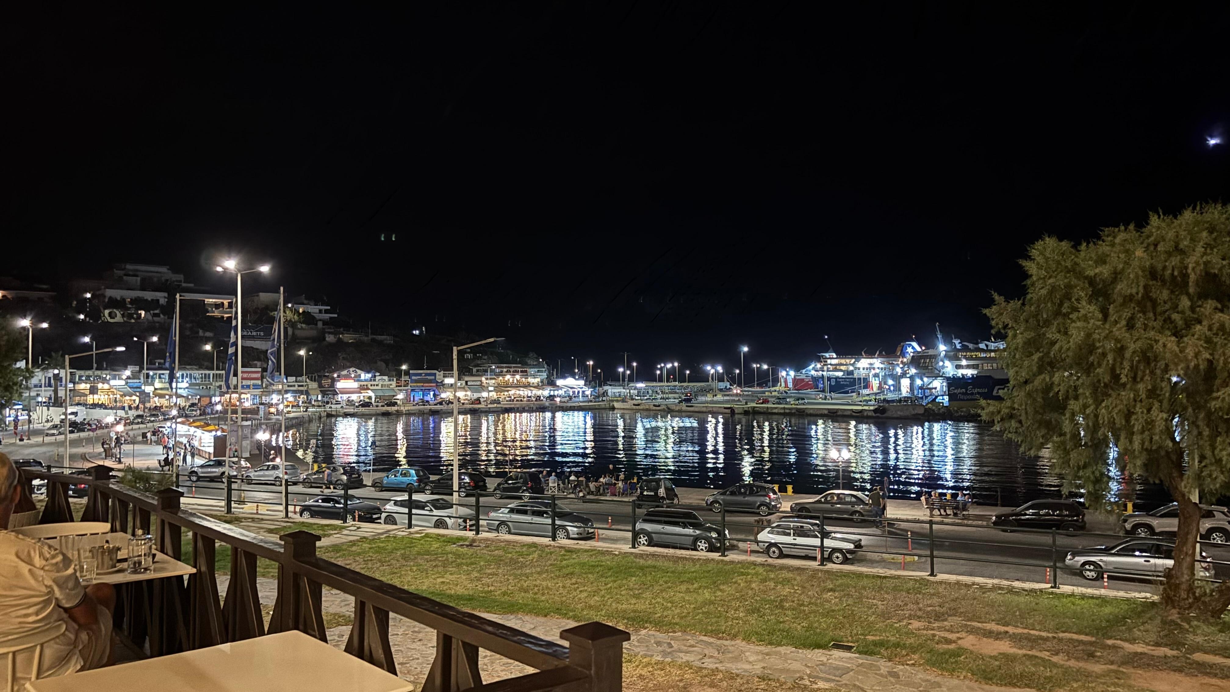 Port view from the hotel