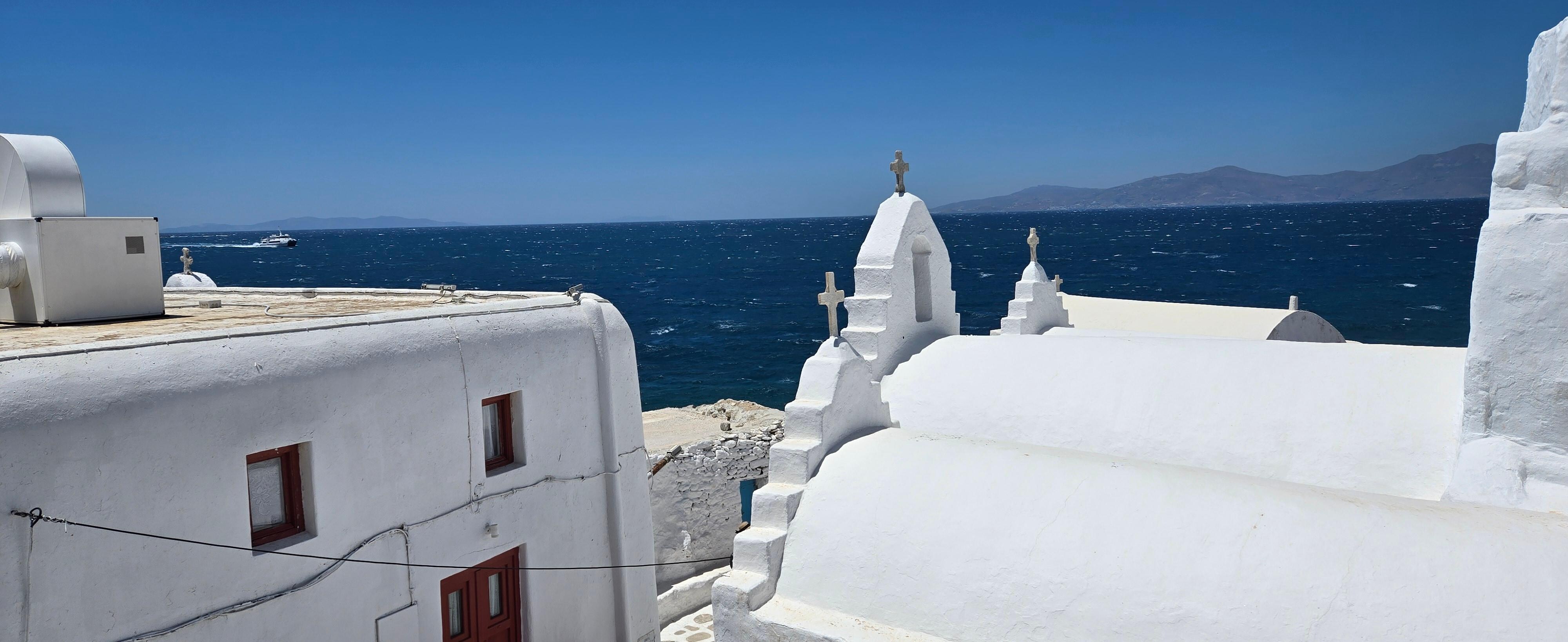 view from the balcony