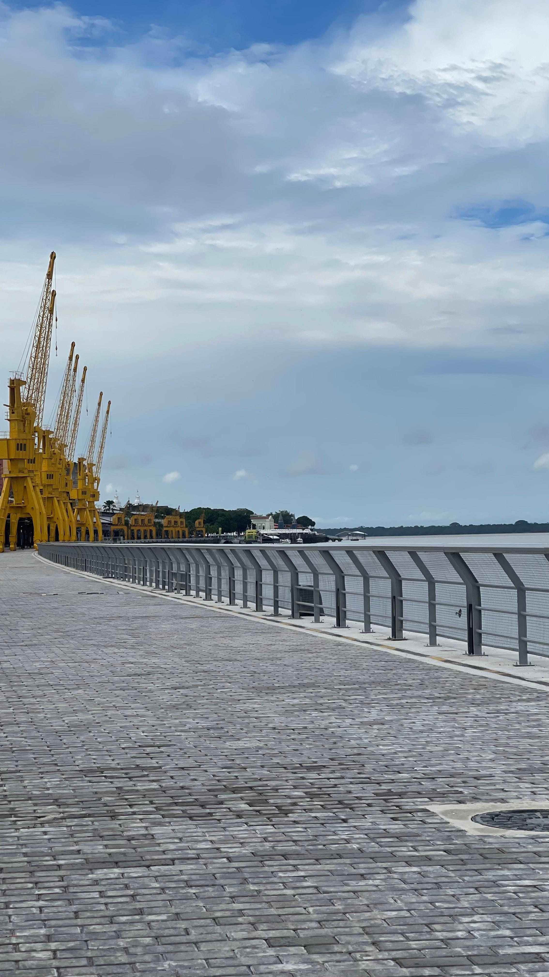 A vista mais bonita de Belém. 