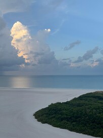 This view from balcony