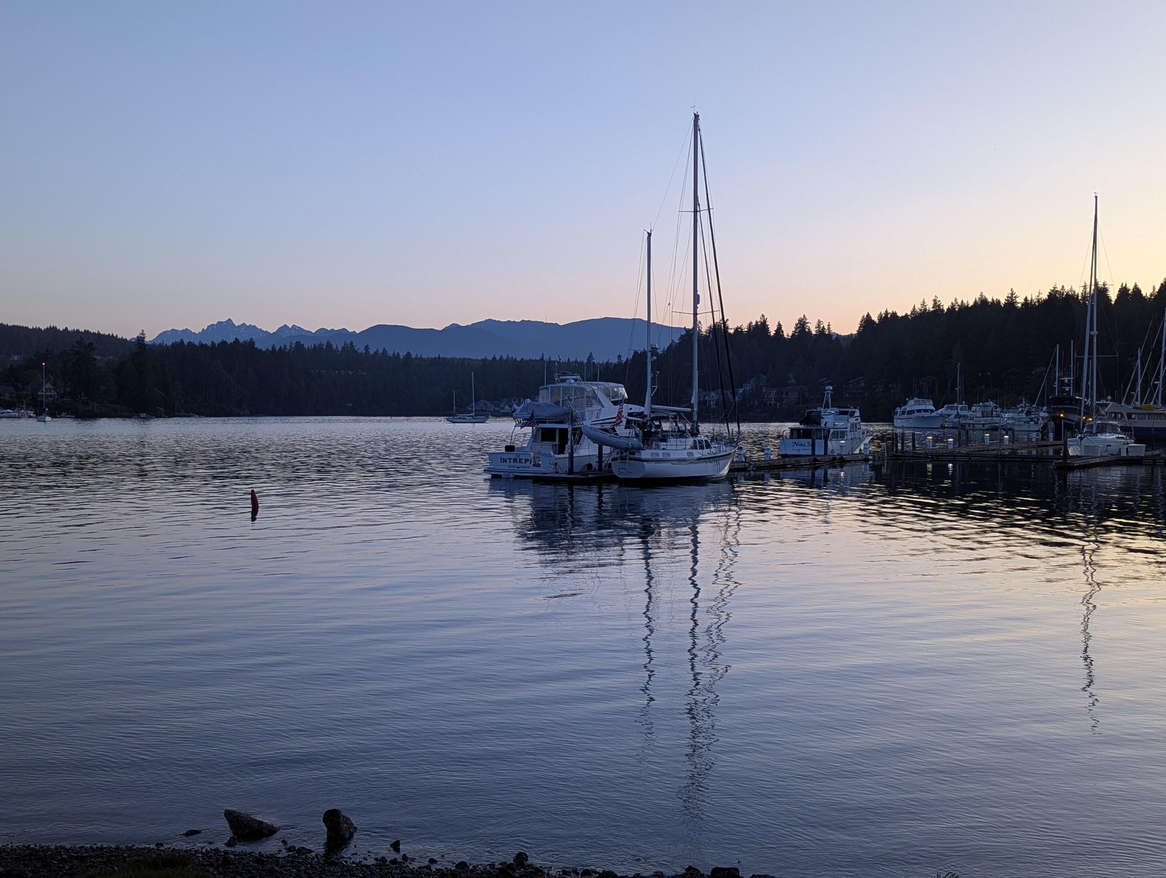 View from the resort 