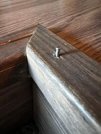 Nail sticking up